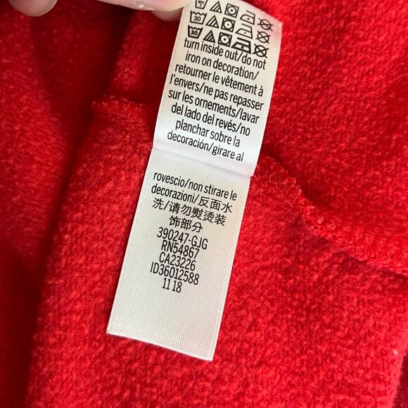 Victoria Sport Pull Over Sweatshirt Womens XL Red Activewear Workout - Picture 8 of 8